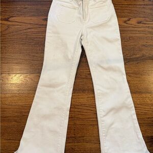 GAP Kids Denim Cream Flare Pants
